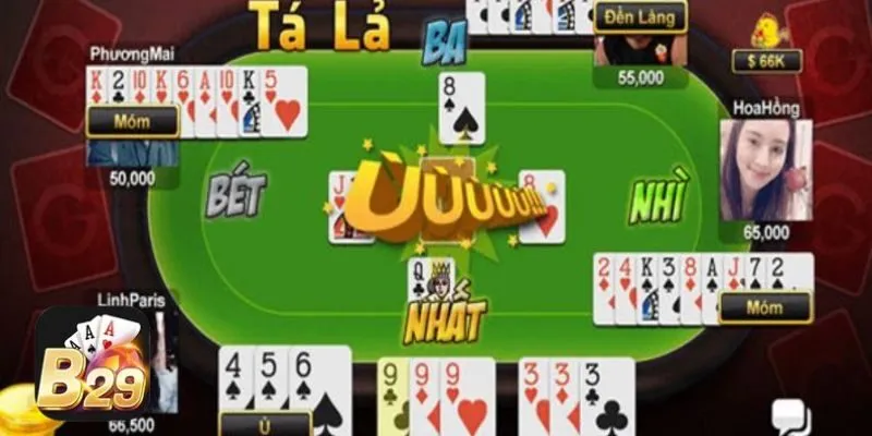 Game Phỏm B29 – Chơi cực vui, càng chơi càng mê 3 Một ván bài ù đầy chiến lược được thực hiện trên hệ thống